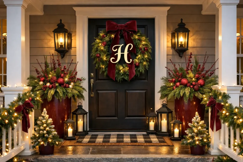 Burgundy Outdoor and Porch Theme