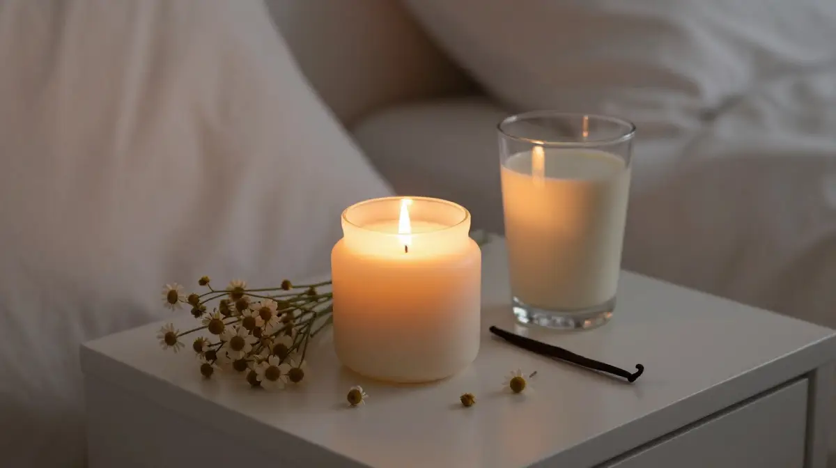 Chamomile and Vanilla Bedtime Candle