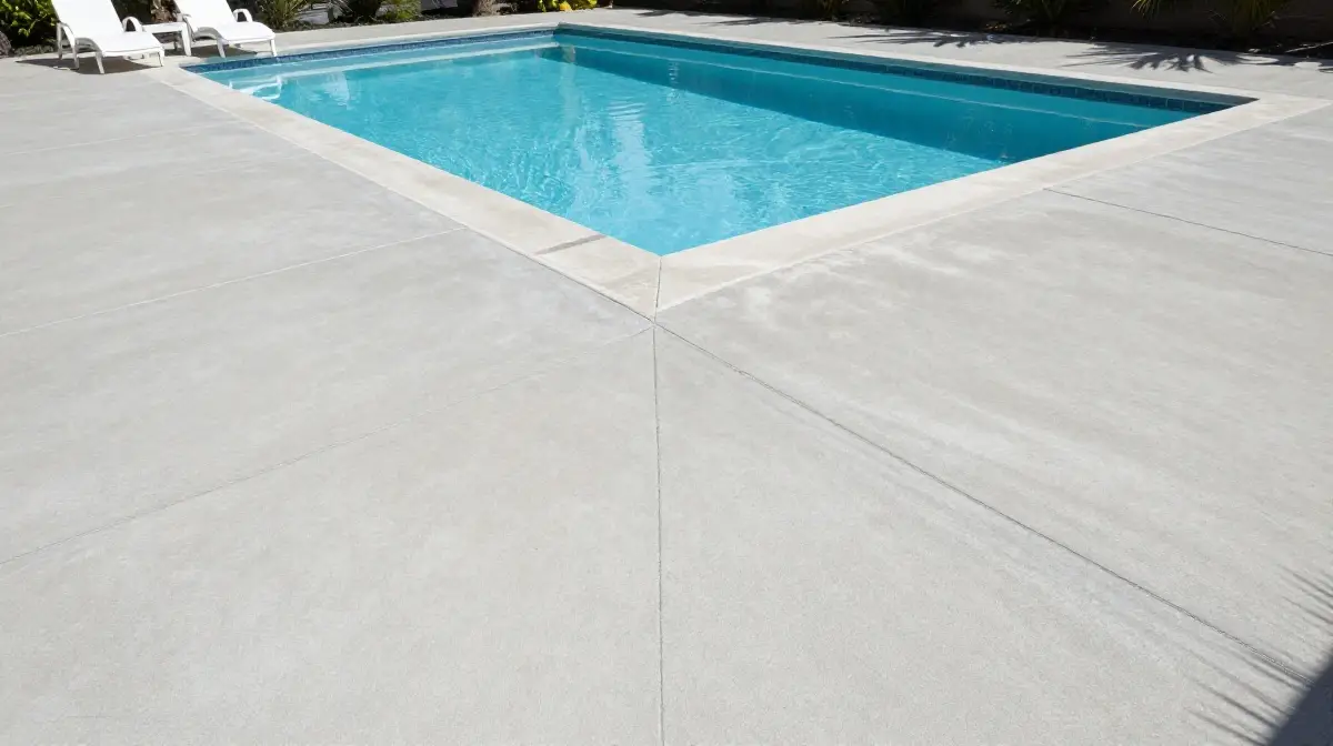 Classic consrte Pool Deck