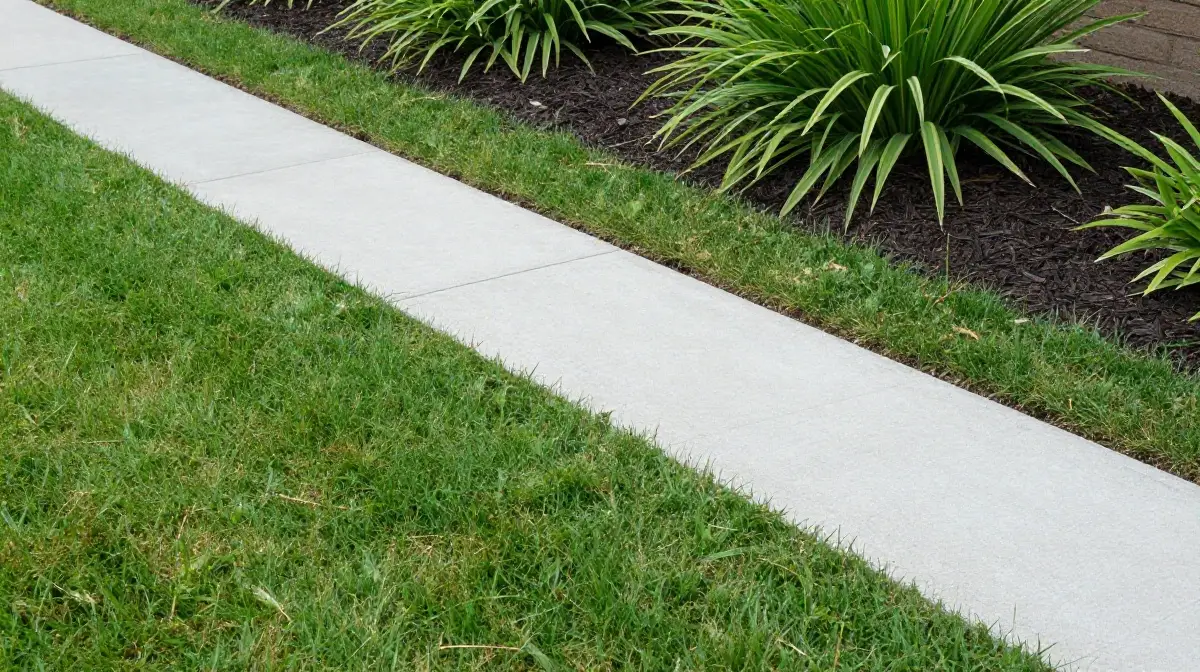 Concrete Mow Strip