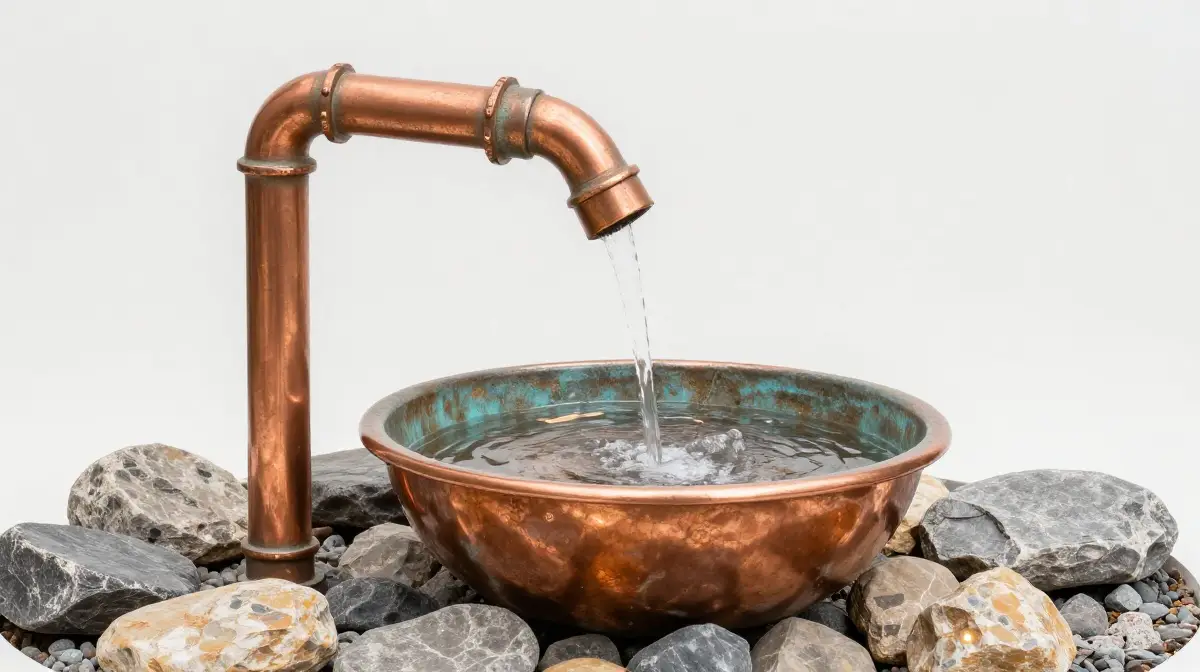Copper Pipe Fountain