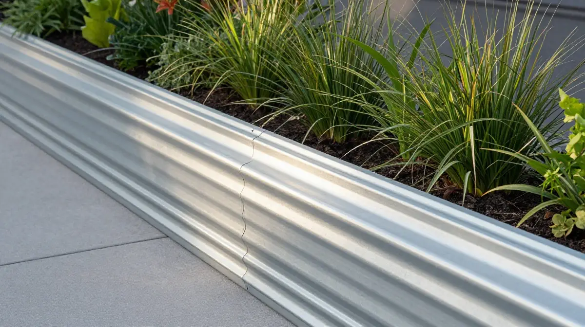 Corrugated Metal Edging