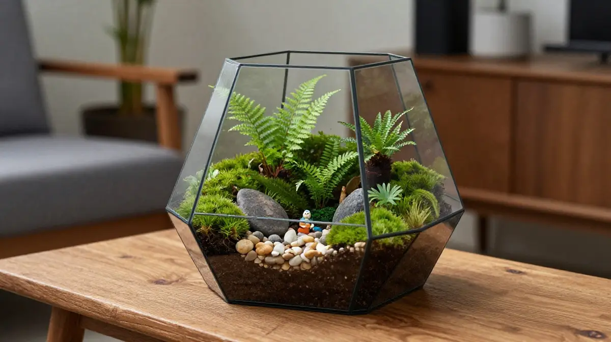 Design a Terrarium or Glass Garden