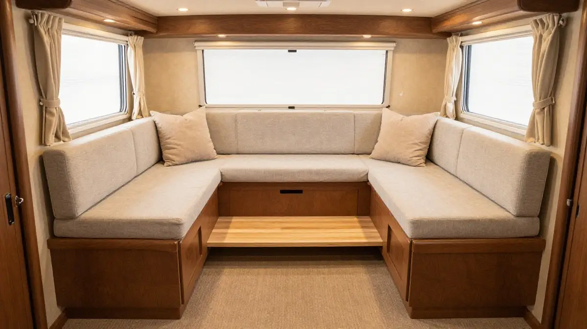 Floating Daybed with Dual Seating
