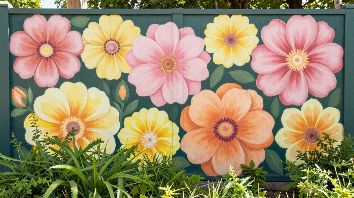 Floral Fantasia Mural