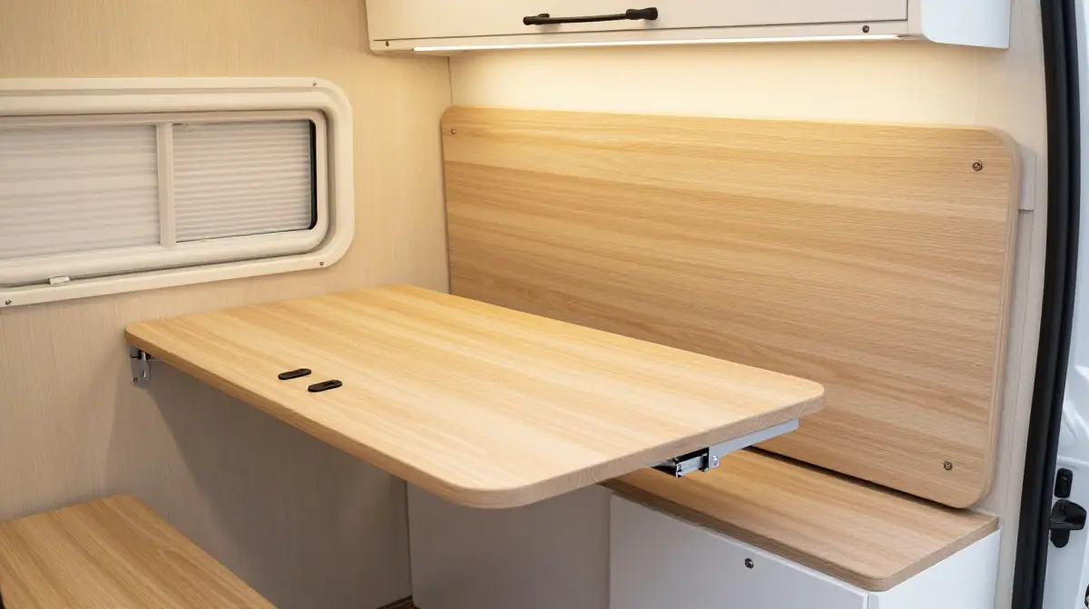 Fold-Down Tables and Collapsible Desks