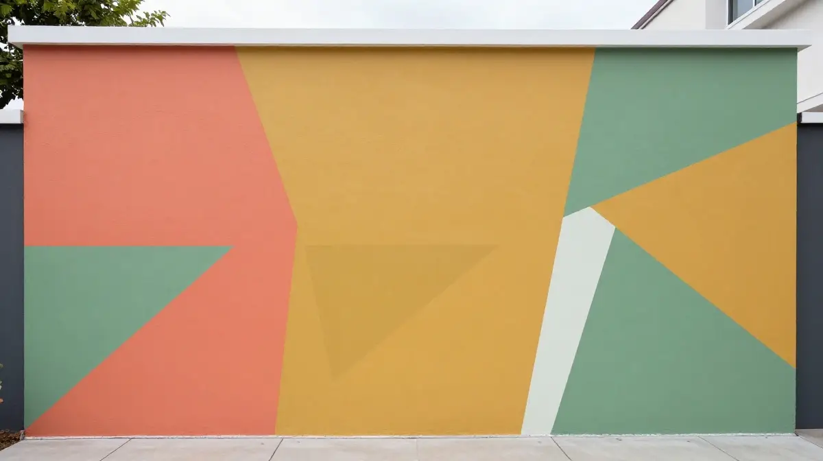Geometric and Abstract Mural