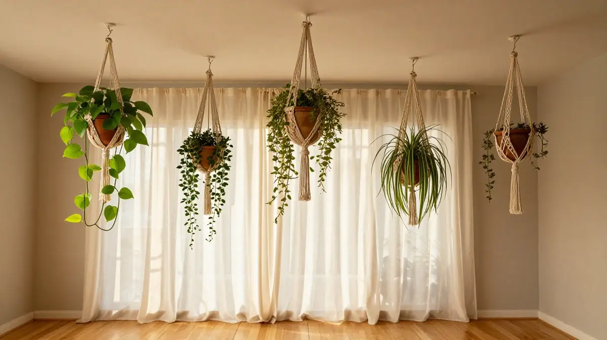 Hang Plants from the Ceiling