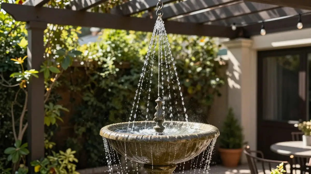 Hanging Fountain Feature