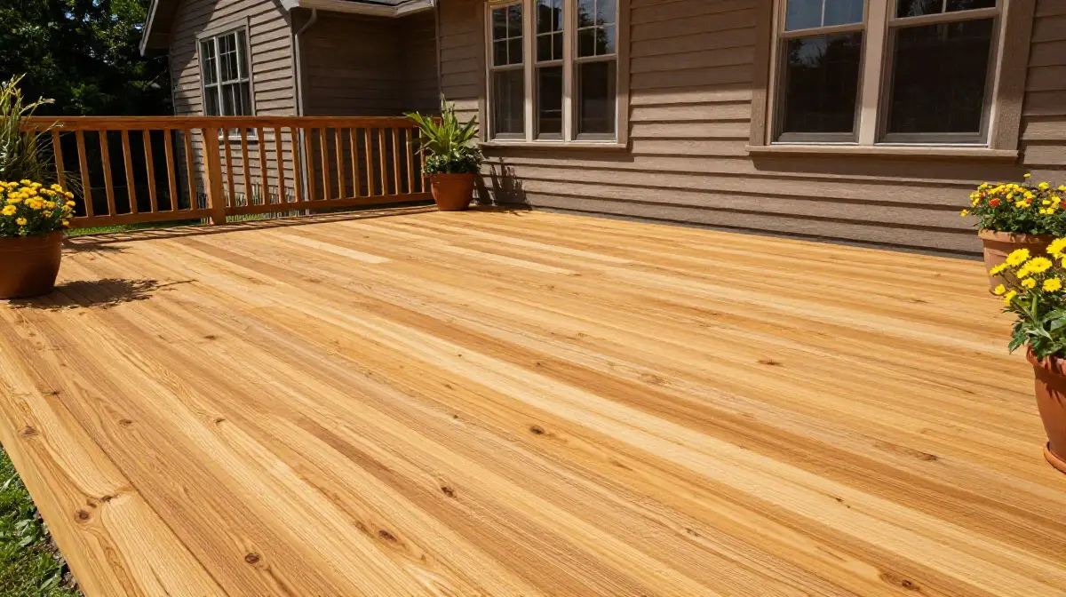 Honey Oak and Golden Tones
