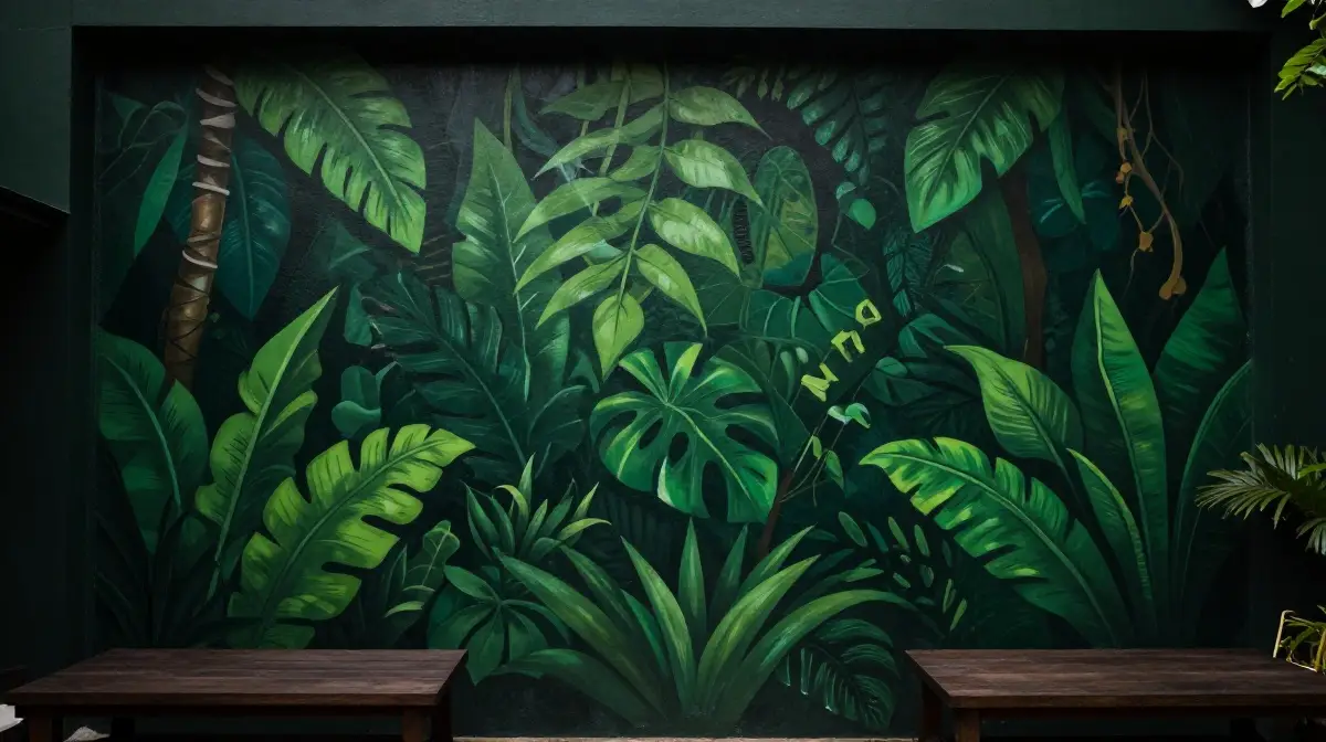 Jungle and Rainforest Mural