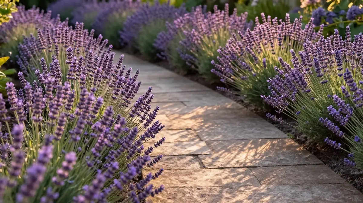 Lavender and Plant Hedge Edging