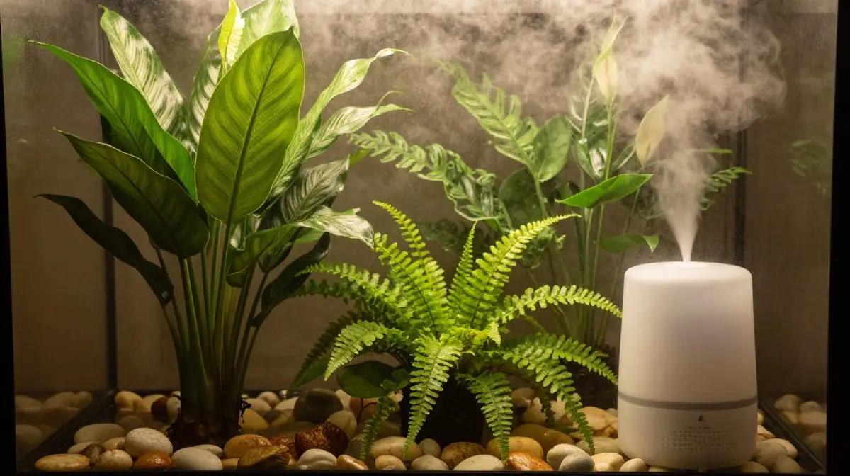 Mist and Maintain a Humidity Zone