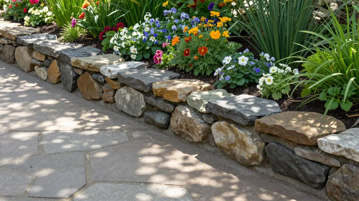Natural Stone Border