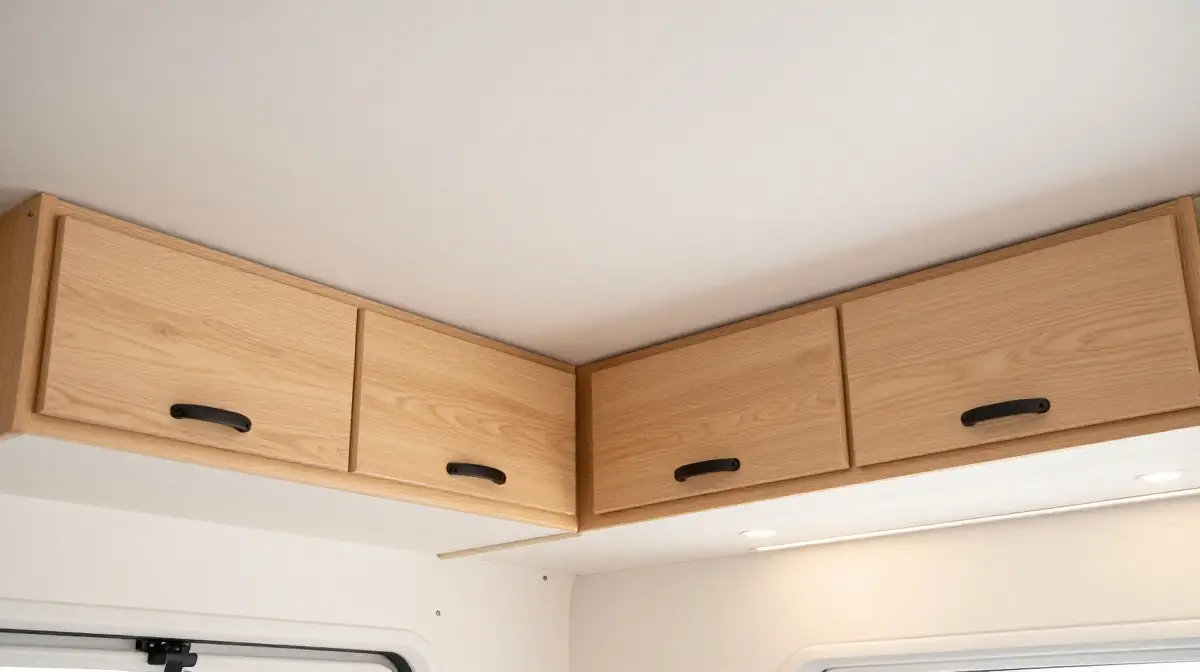 Overhead Cabinets and Ceiling Bins