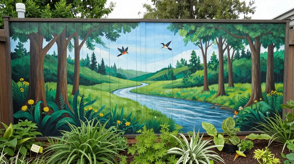 Painted Murall That Tell Story