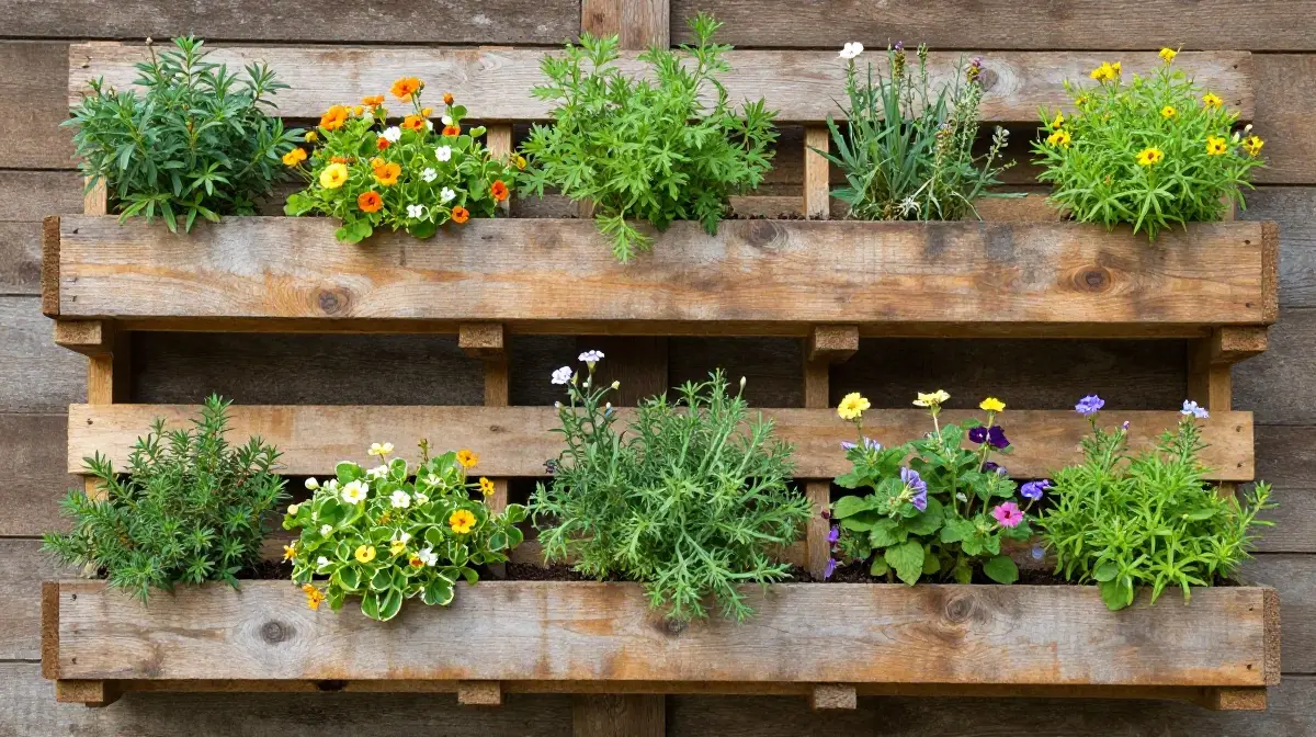 Pallet Vertical Garden 