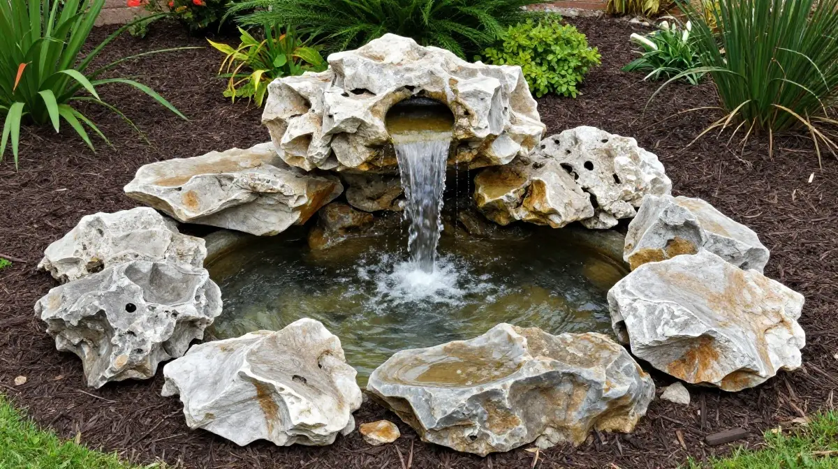 Pondless Rock Fountain