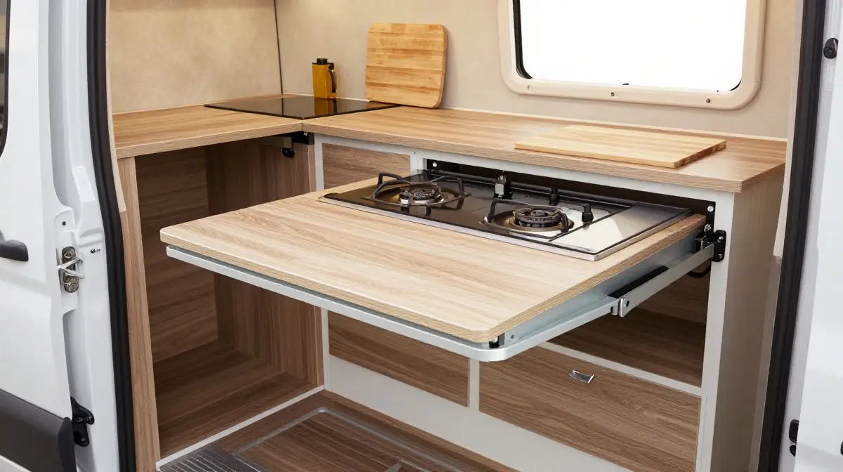 Pull-Out Kitchen Stations