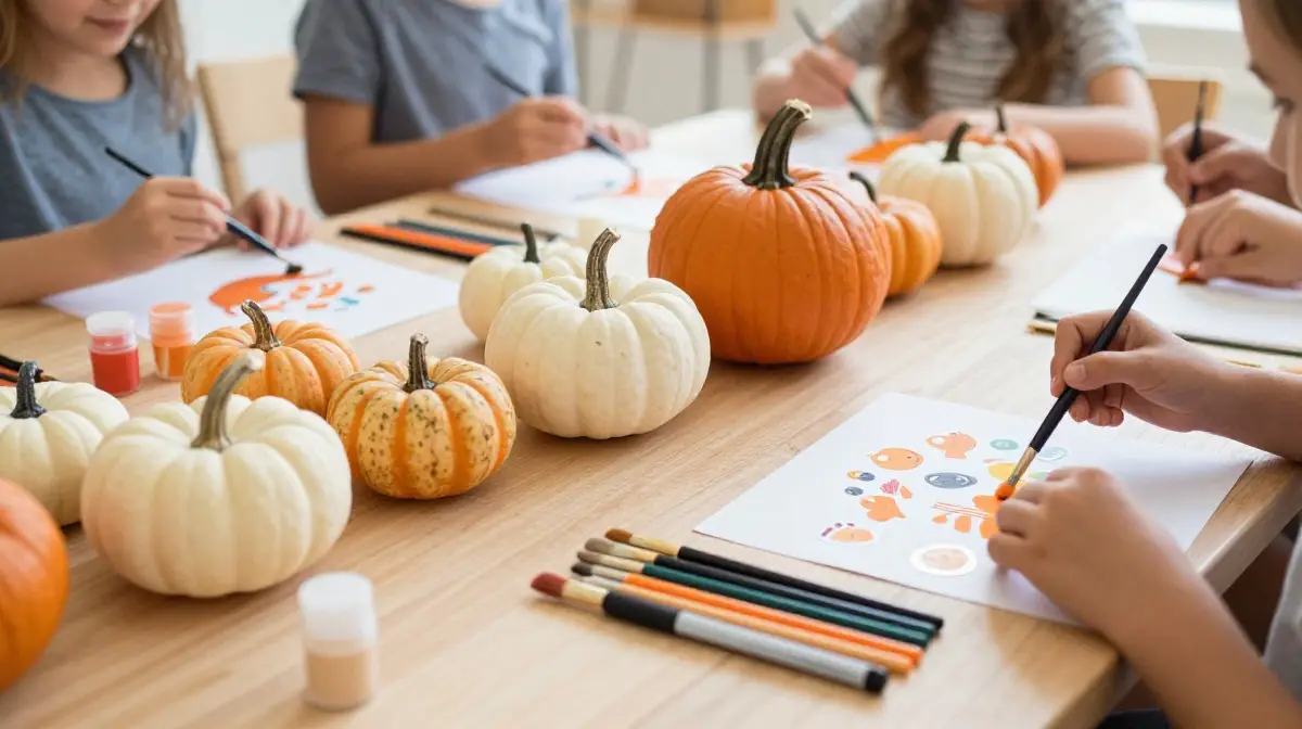 Pumpkin Decorating Station