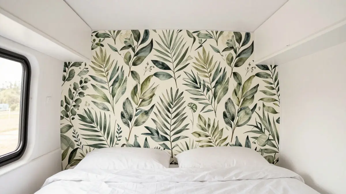 Removable Wallpaper as an Accent