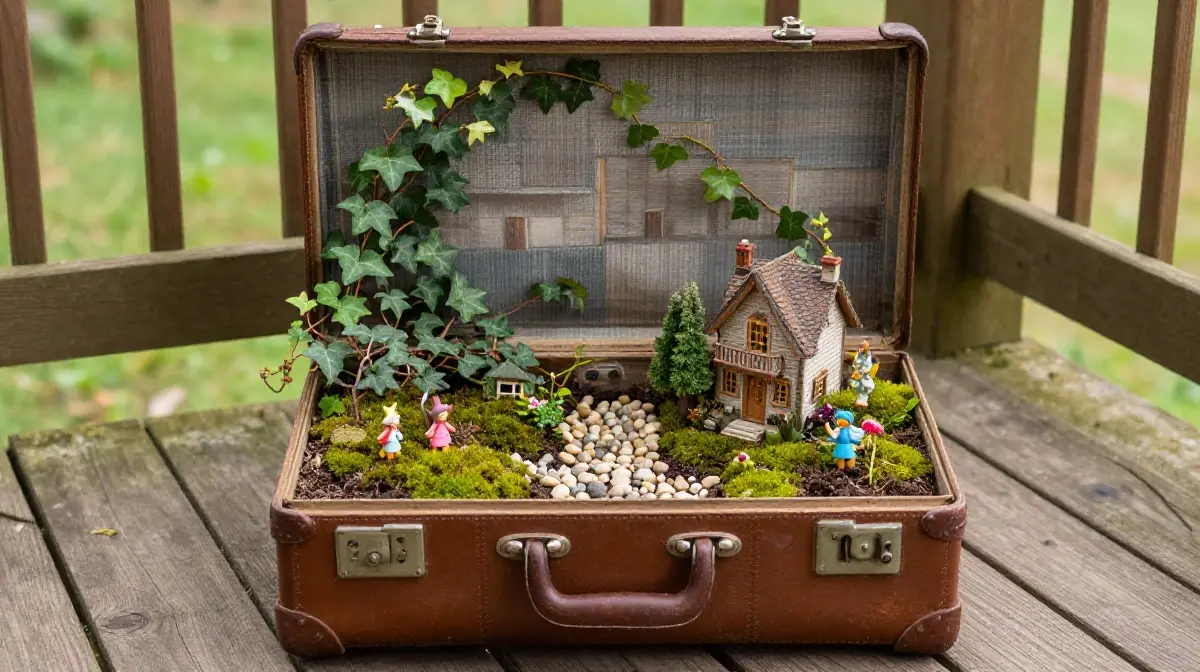 Repurpose a Vintage Suitcase