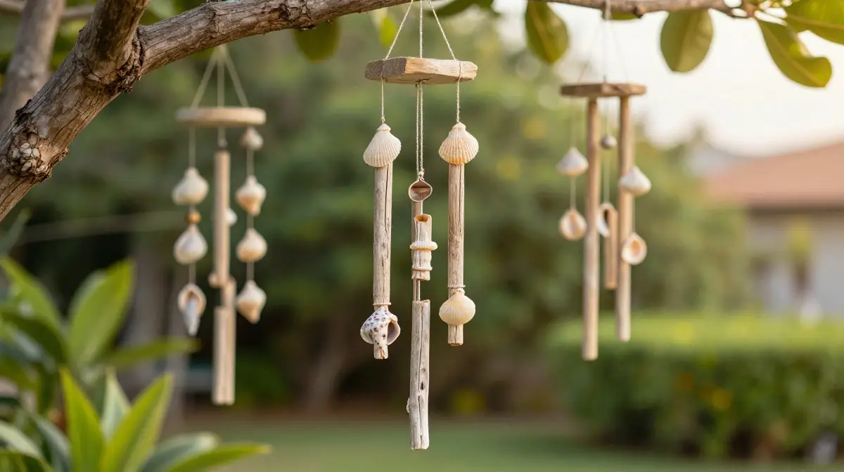 Shell and Driftwood Chimes