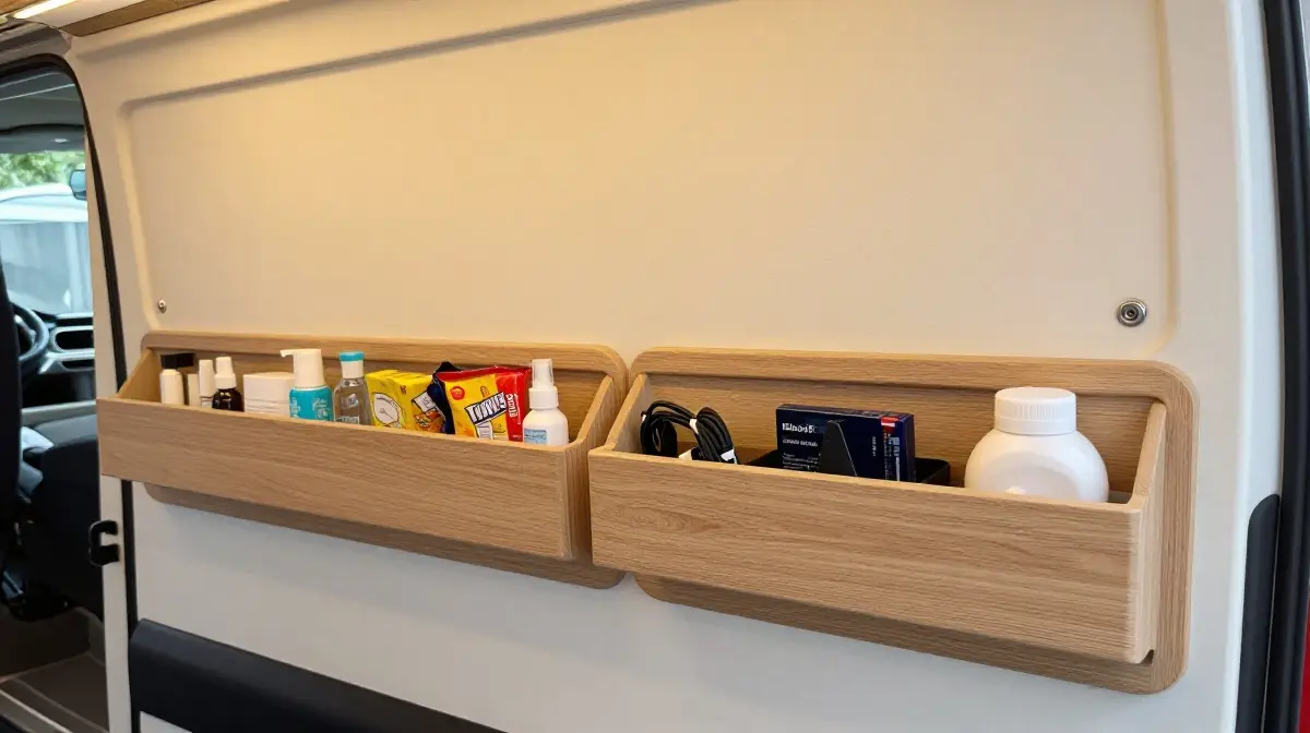 Side Pods and Built-In Cubbies