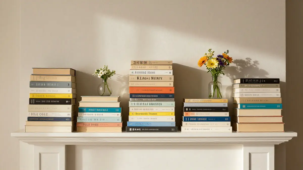 Style With Books for Height and Color
