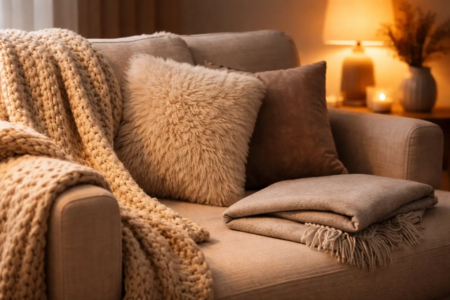 Switch to Warm, Layered Lighting