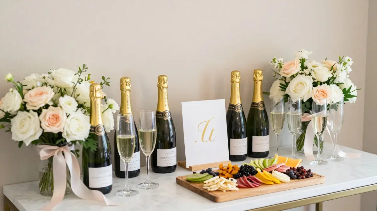 The Bridal Shower Mimosa Bar