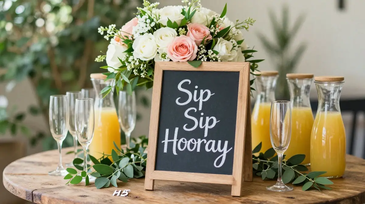The Chalkboard Sign Setup