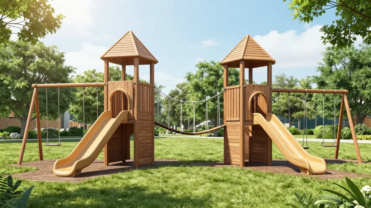 The Double Tower Playground
