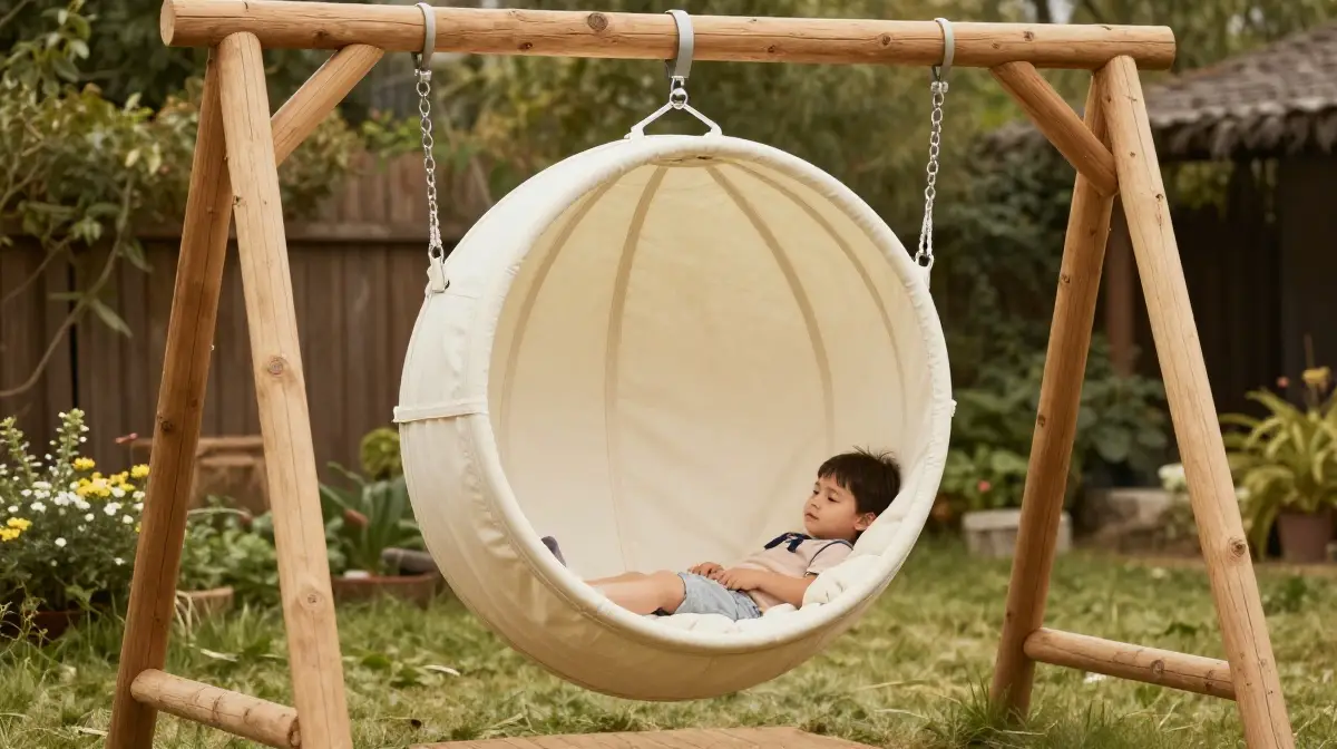 The Sensory Swing Frame approximately