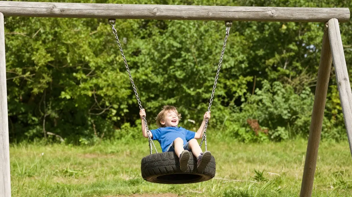 The Tire Swing approximately