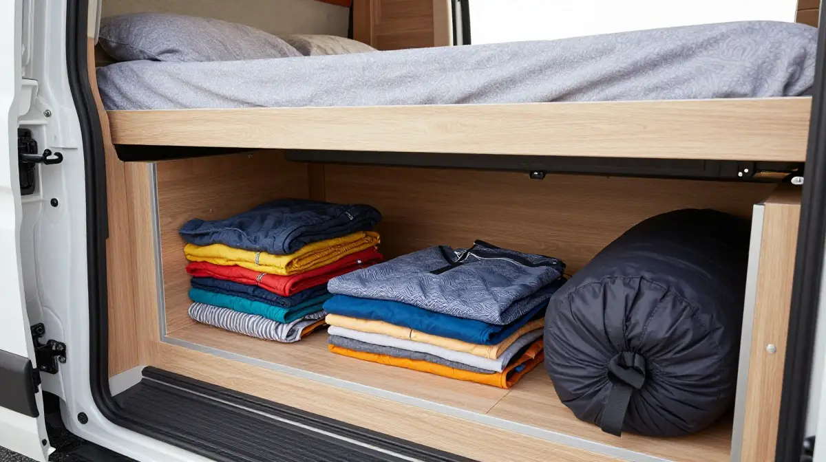 Under-Bed Storage Compartments