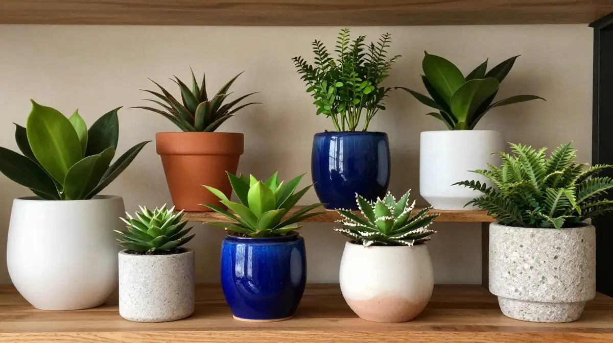 Use Decorative Pots and Planters as Design Elements
