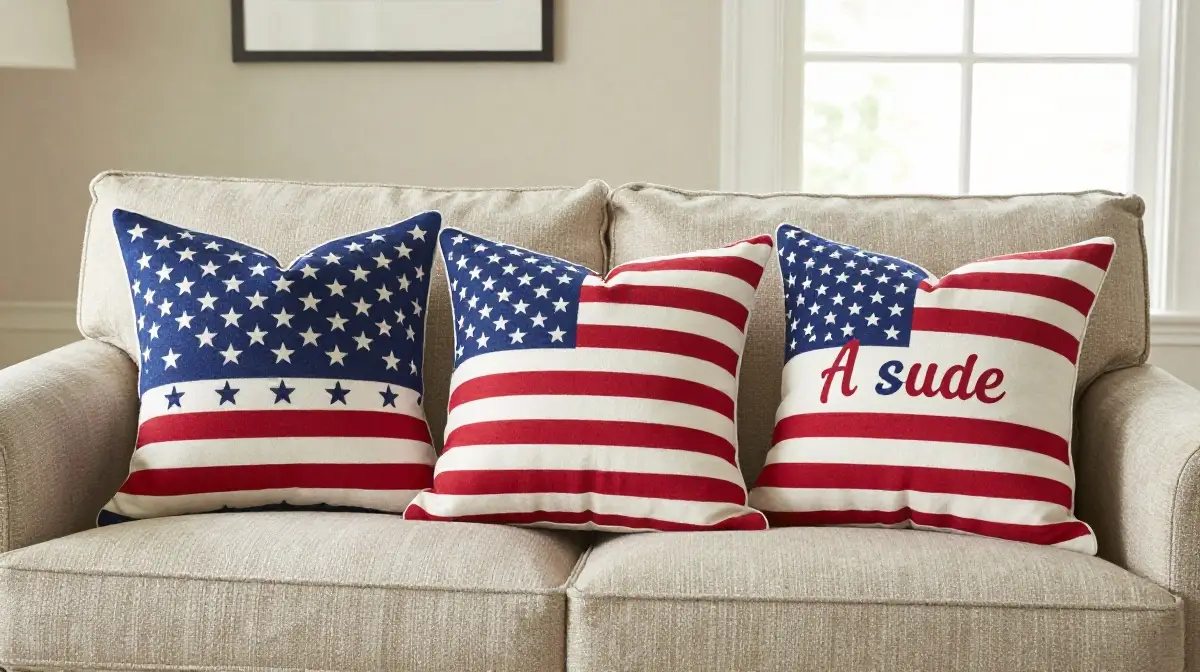 Use Patriotic Throw Pillows