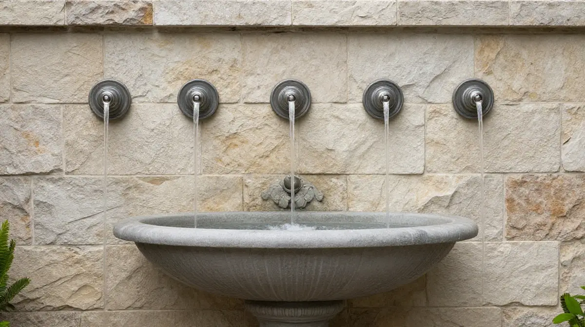 Wall Mounted Garden Fountain