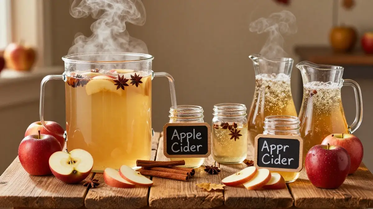 Warm Apple Cider Bar