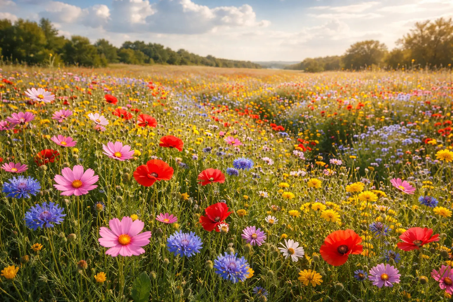 Wildflower Meadow Bed