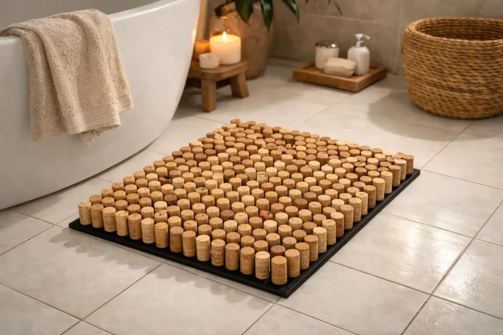 Wine Cork Bath Mat