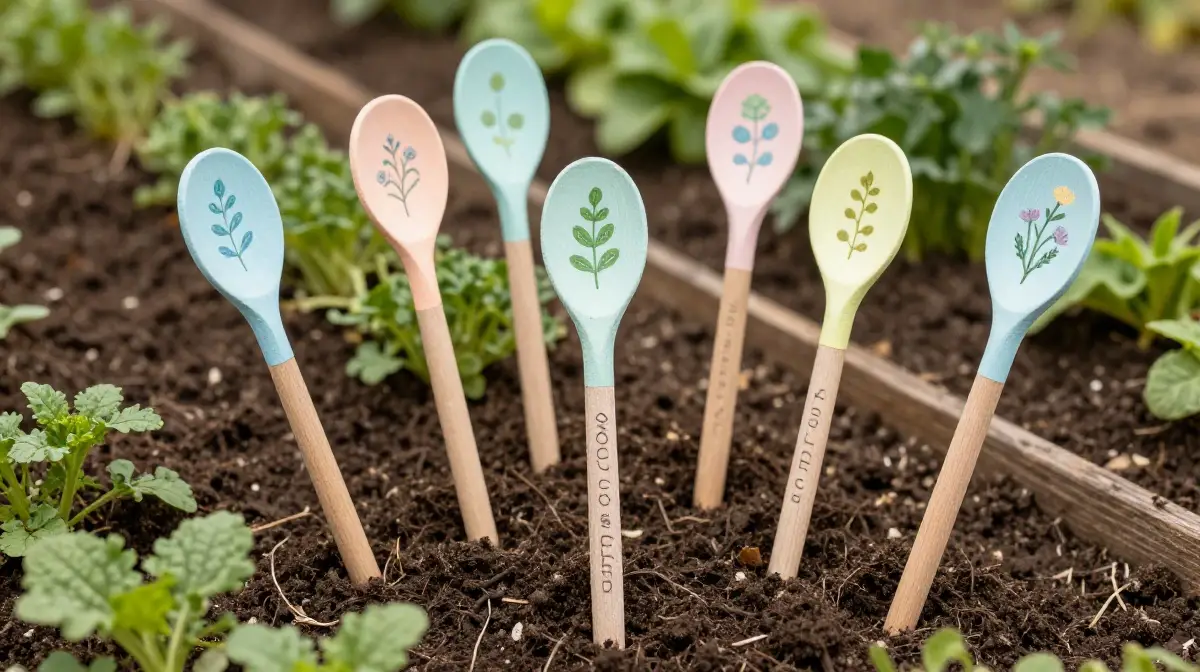 Wooden Spoon Markers