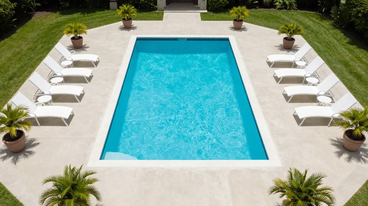 Wraparound Pool Deck