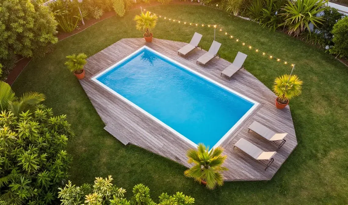 22 Above Ground Pool Deck Ideas for Backyard Upgrade