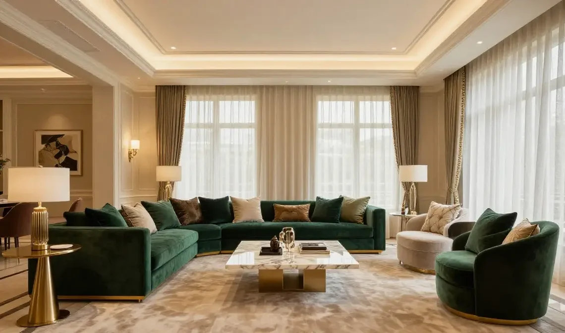 22 Luxury Living Room Color Palette Ideas for Elegant Spaces