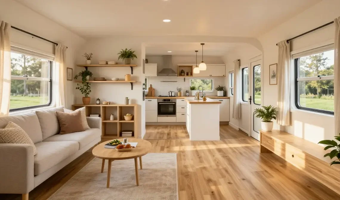 22 Mobile Home Design Ideas for Modern Small Living