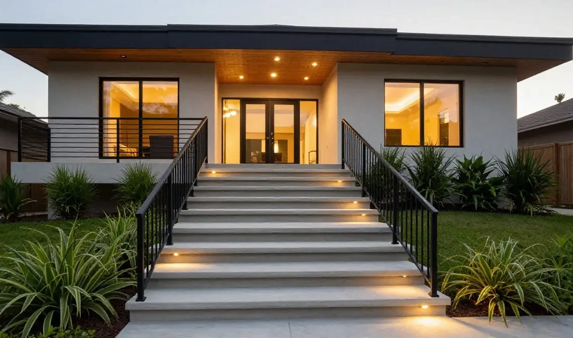 22 Modern Outdoor Stair Ideas for a Stylish Exterior