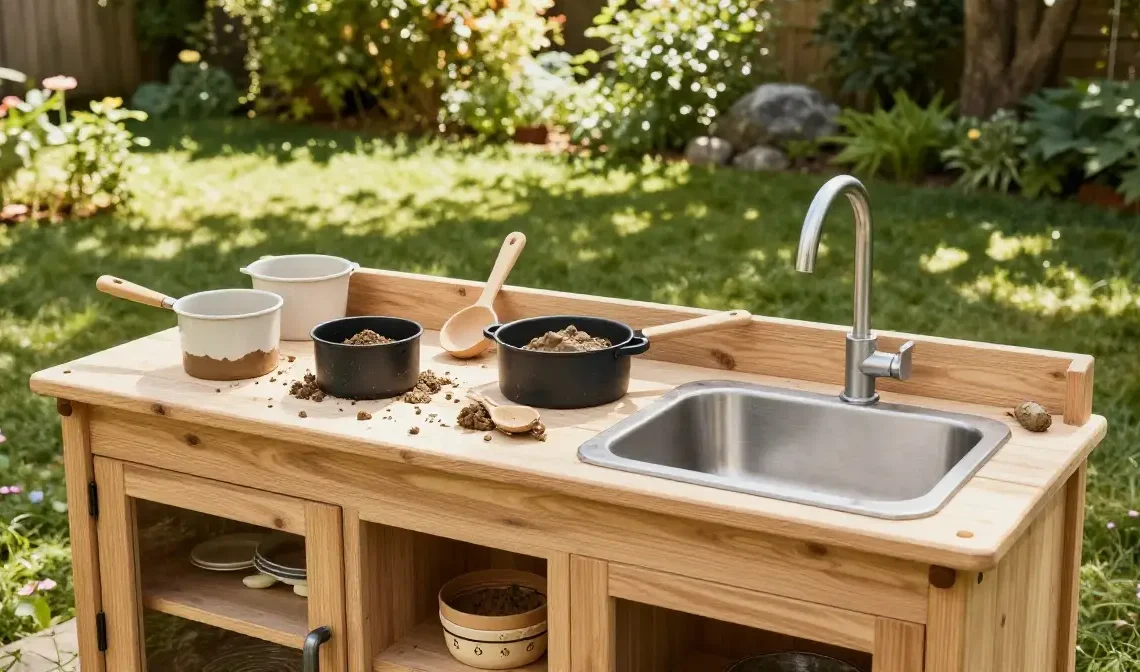 22 Mud Kitchen Setup Ideas for Fun Outdoor Play