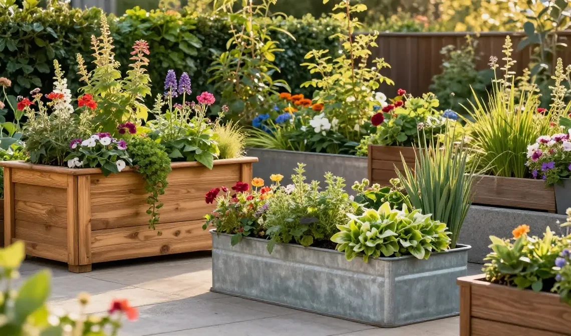 22 Outdoor Planter Boxes Ideas for Stylish Gardening
